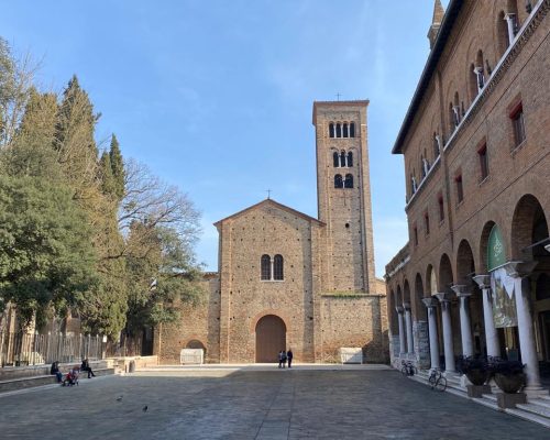 Facciata della Basilica di San Francesco a Ravenna